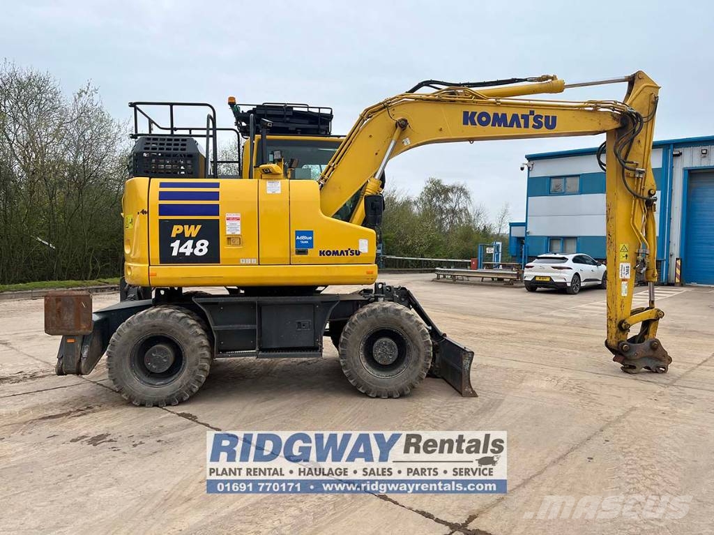 Komatsu PW 148-11 حفارات بعجل