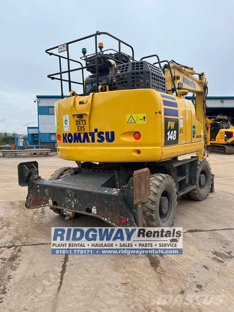 Komatsu PW 148-11 حفارات بعجل