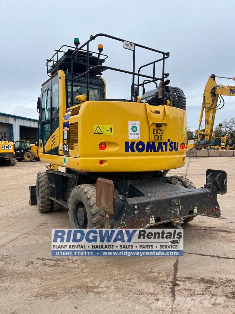Komatsu PW 148-11 حفارات بعجل