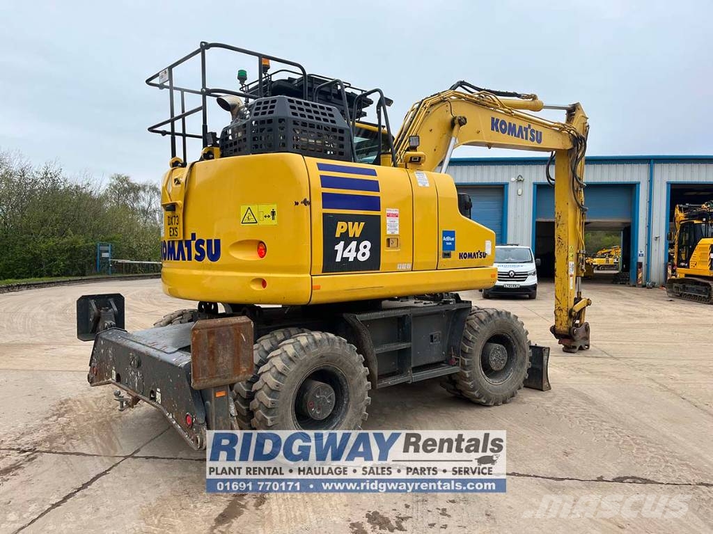 Komatsu PW 148-11 حفارات بعجل