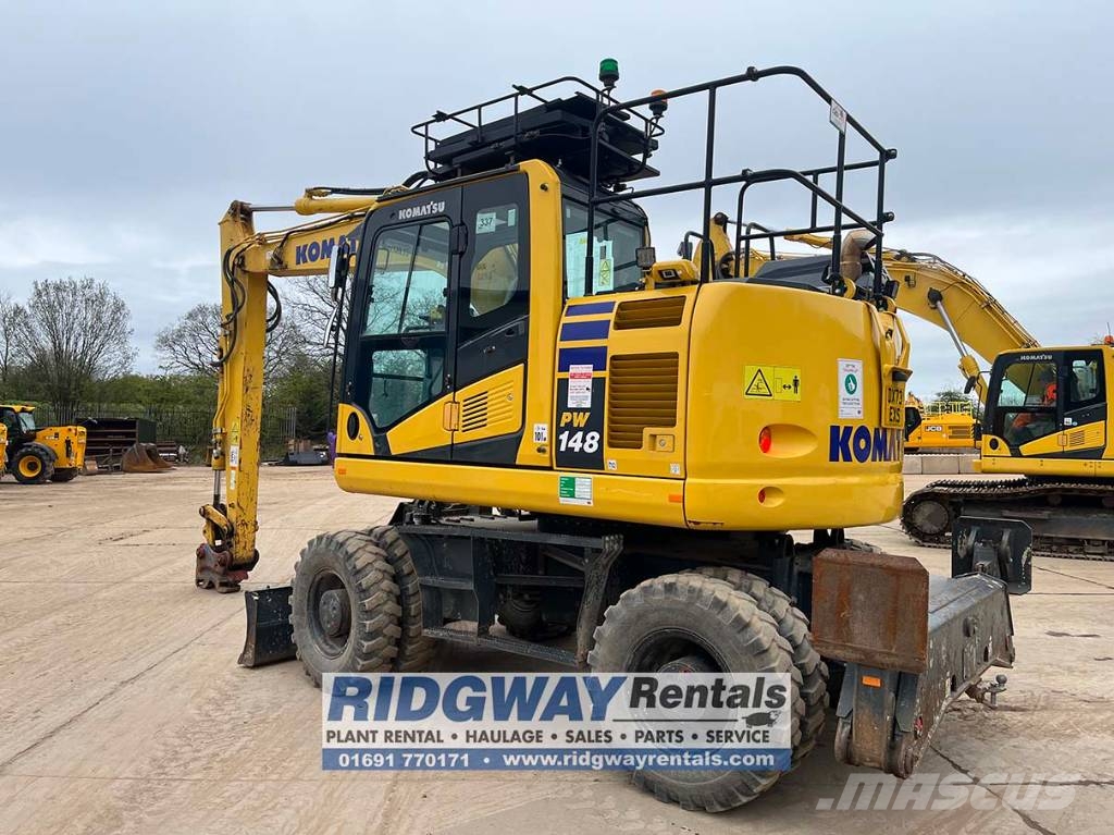 Komatsu PW 148-11 حفارات بعجل