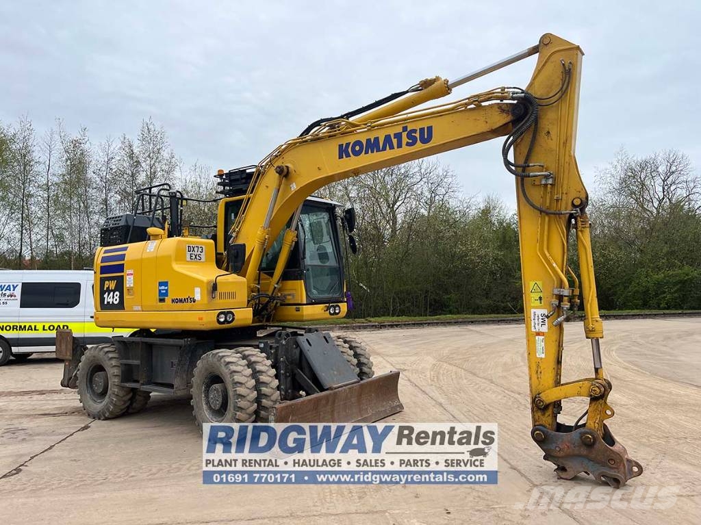 Komatsu PW 148-11 حفارات بعجل