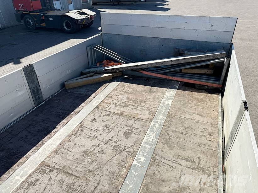BRDR PLATZ 3 axle Stepdeck / 3 achseTiefbettauflieger Vlakke laadvloeren