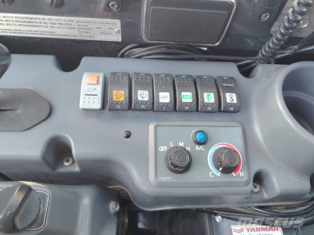 Yanmar Vio 57-6B Miniekskavaatorid < 7 t