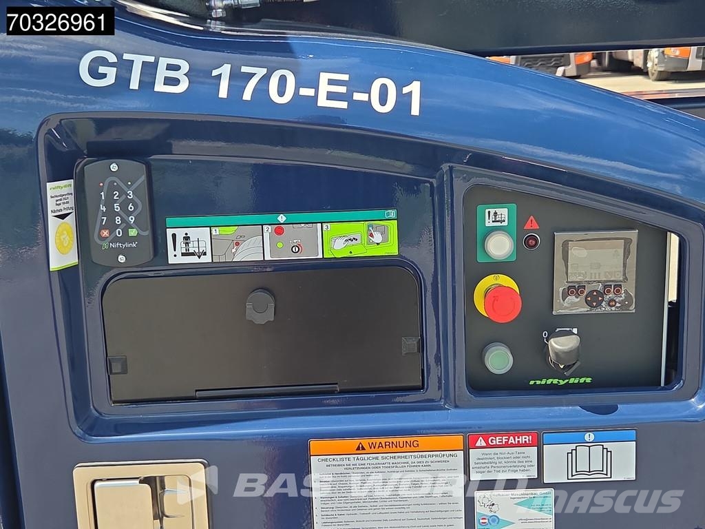 Niftylift HR17 NE 17m - Electric Ανυψωτήρες με αρθρωτό βραχίονα