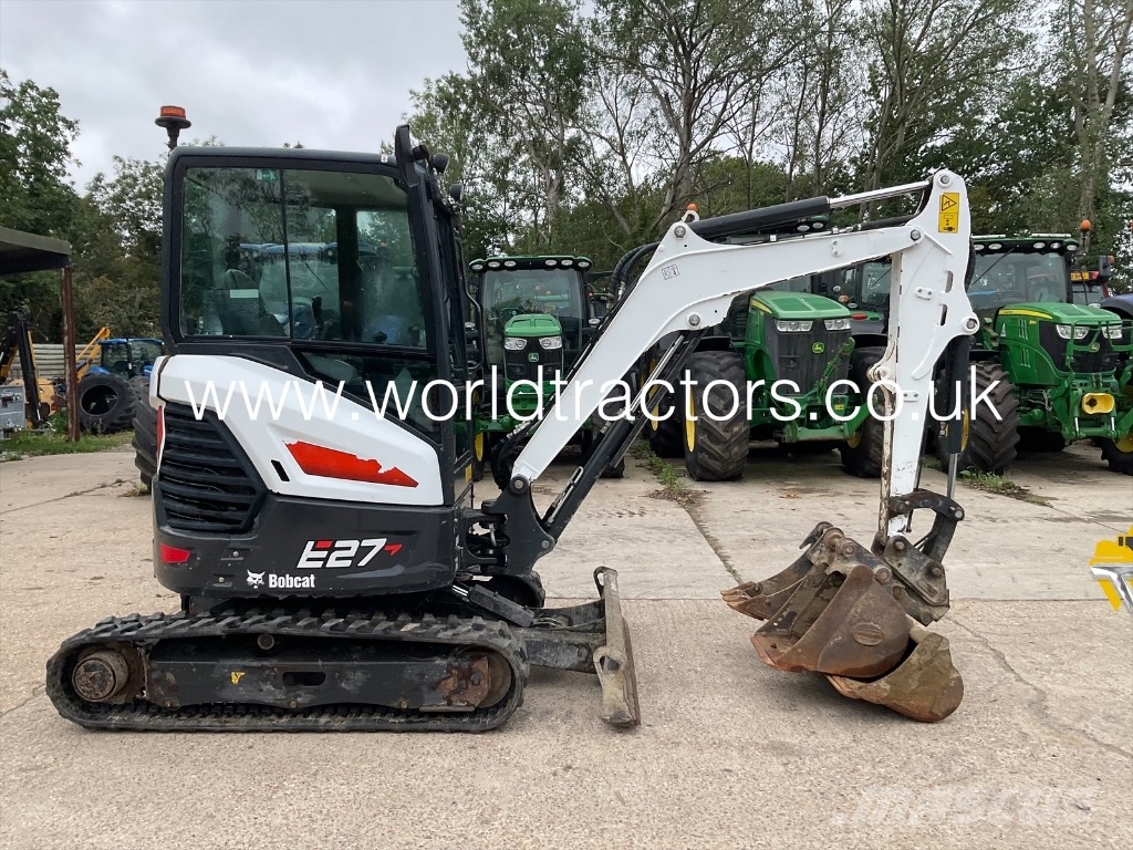 Bobcat E 27z Minigrävare < 7t