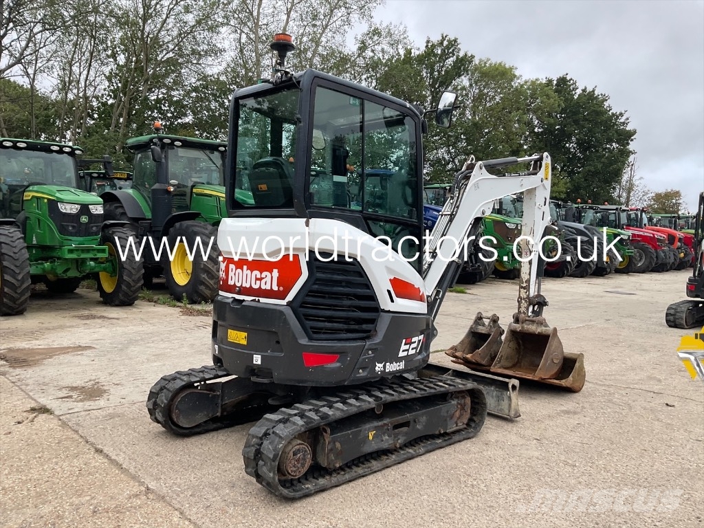 Bobcat E 27z Minigrävare < 7t