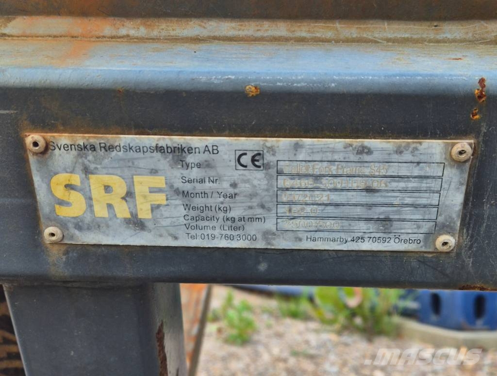 SRF Pallgafflar S45 Građevinarske viljuške