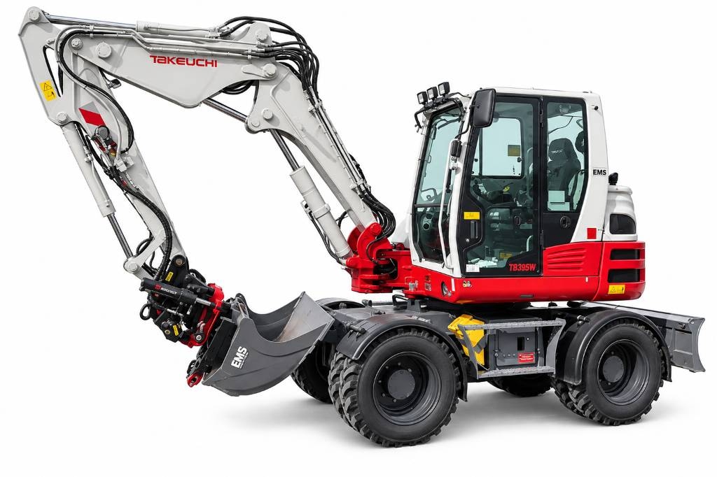 Takeuchi TB395W Escavadoras de rodas