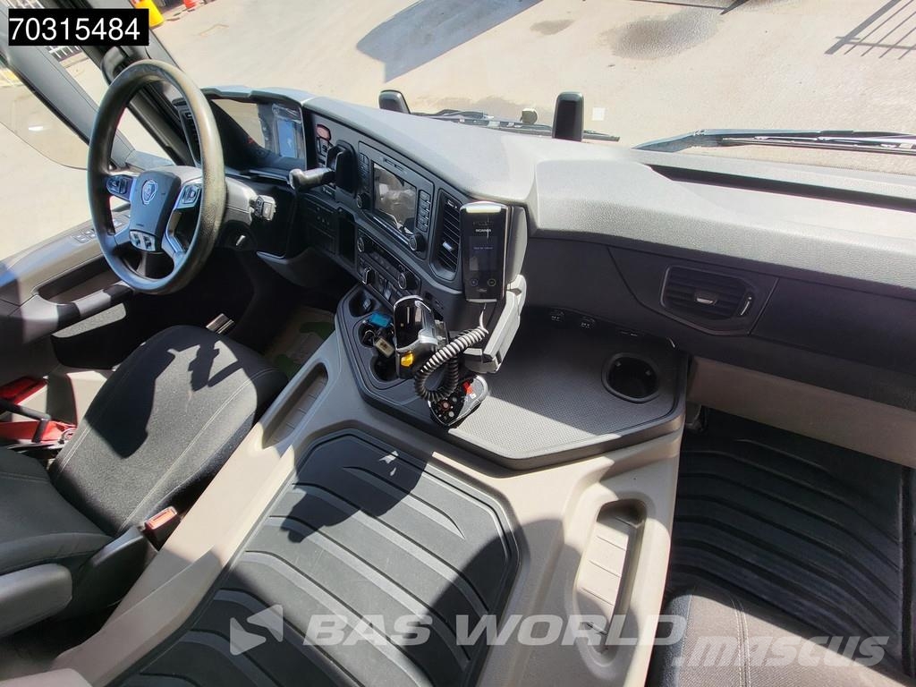 Scania P500 P 6X2 2500kg Ladebordwand Lift+steering axle ケーブルリフト着脱式トラック