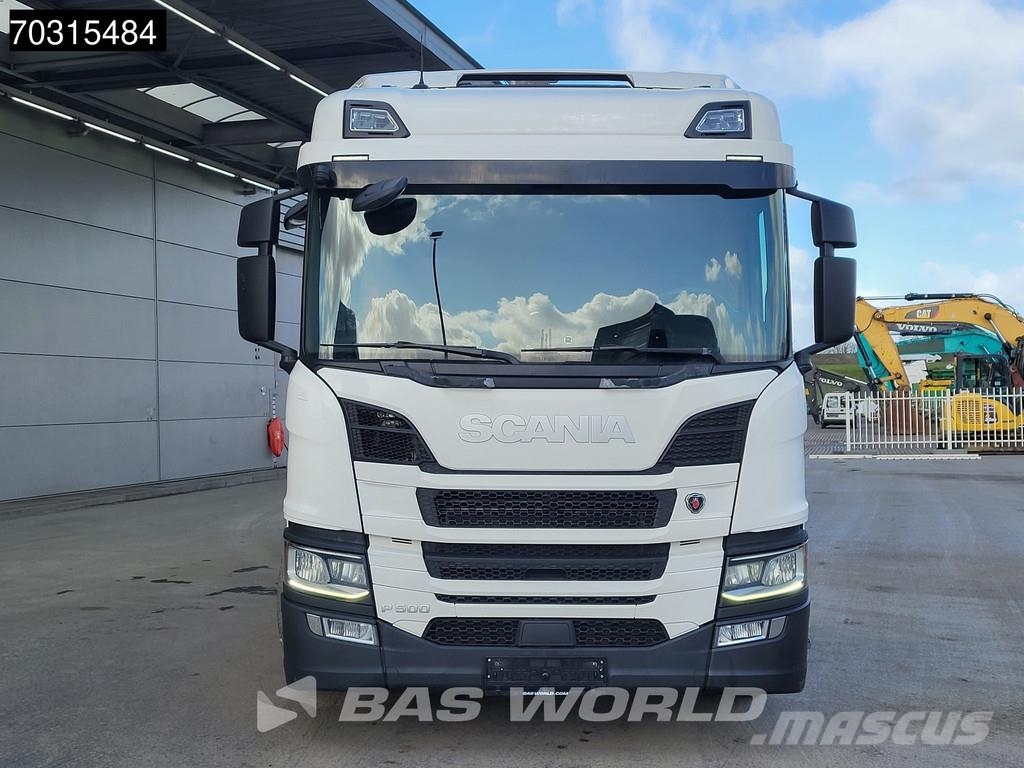 Scania P500 P 6X2 2500kg Ladebordwand Lift+steering axle ケーブルリフト着脱式トラック