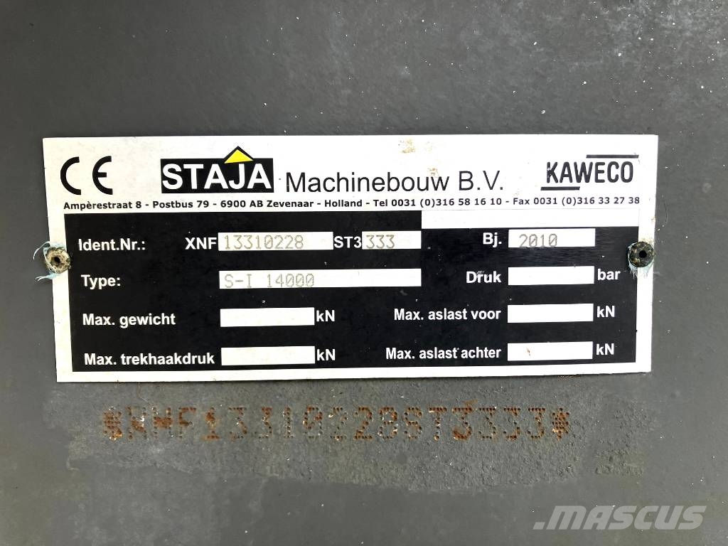 Kaweco S-I 14000 صهاريج الملاط