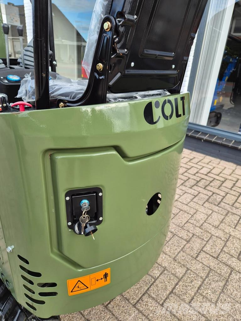 Colt diesel 1300 kg graafmachine! Minigraver army Mini excavadoras < 7t