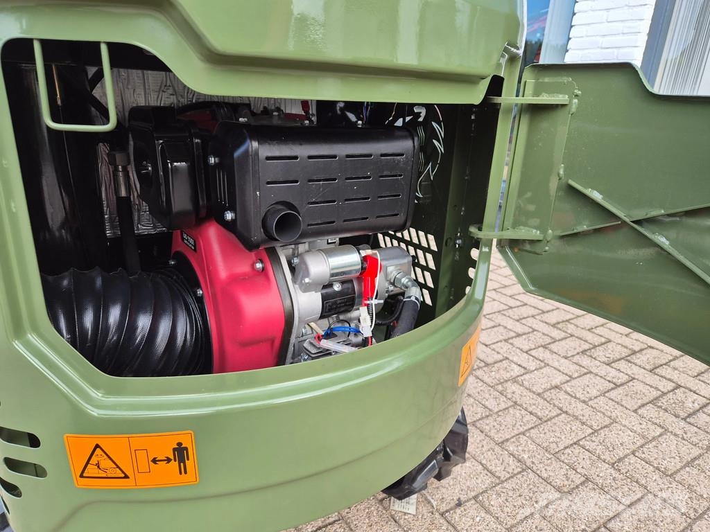 Colt diesel 1300 kg graafmachine! Minigraver army Mini excavadoras < 7t