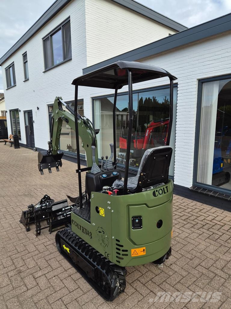Colt diesel 1300 kg graafmachine! Minigraver army Mini excavadoras < 7t