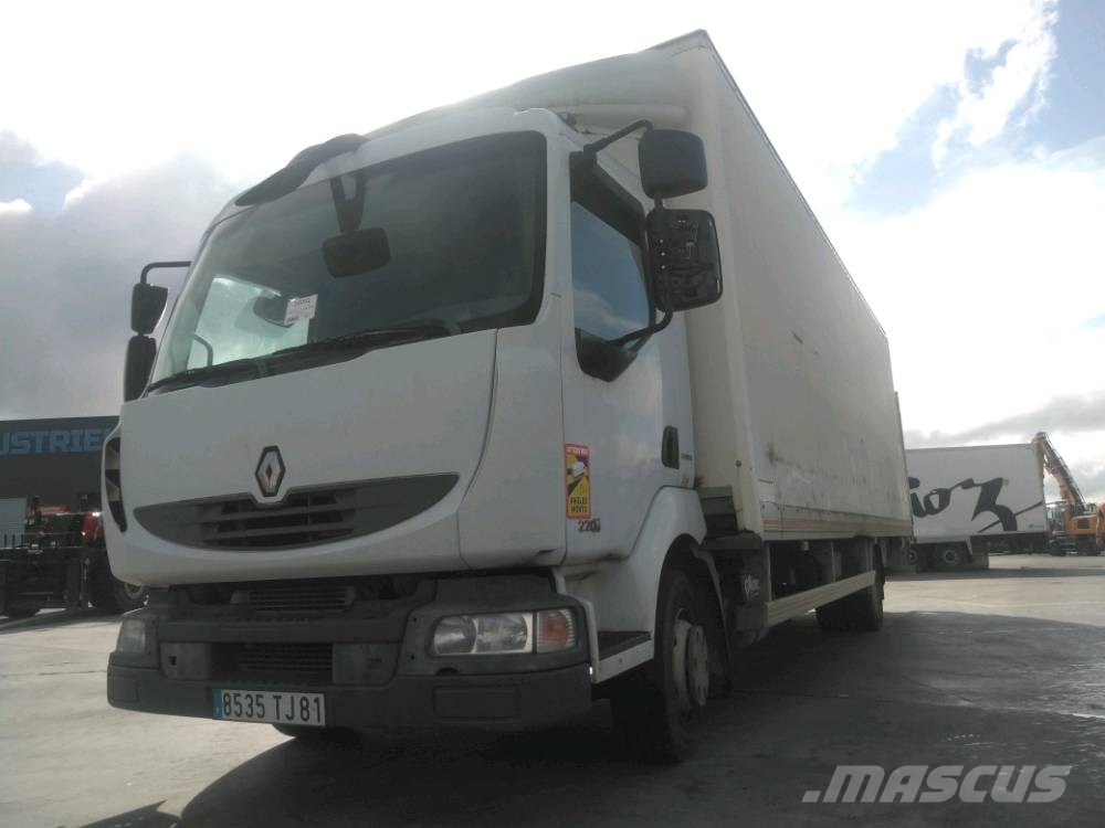 Renault Midlum 220 DCI Camiones con caja de remolque