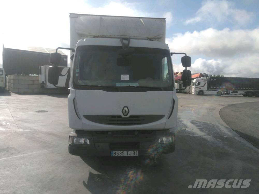 Renault Midlum 220 DCI Camiones con caja de remolque
