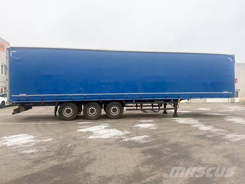 Kel-Berg 3 axle Curtainsider / Planenauflieger Tentinės puspriekabės