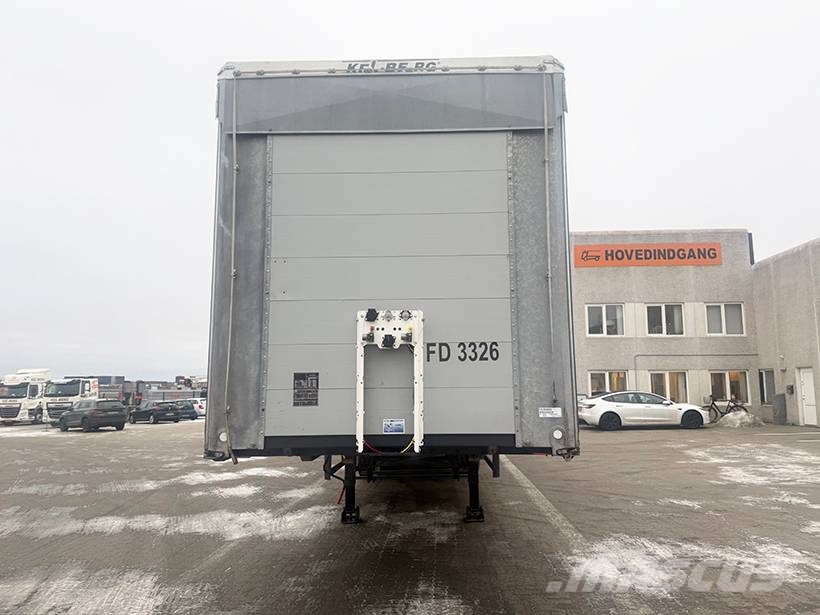 Kel-Berg 3 axle Curtainsider / Planenauflieger Tentinės puspriekabės