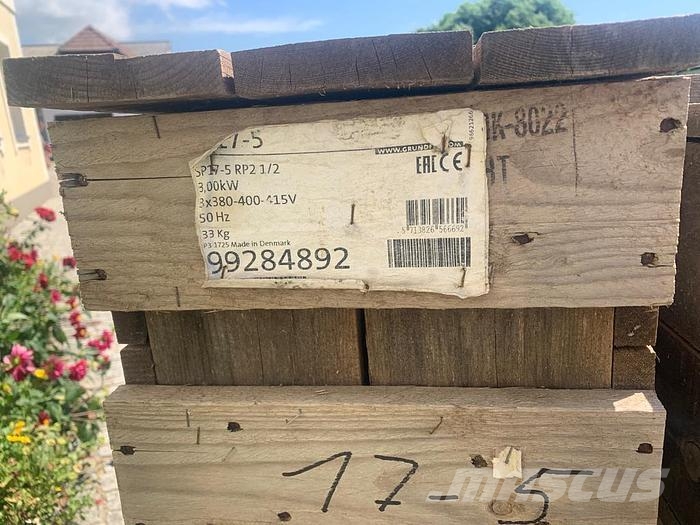 Grundfos Unterwasserpumpe SP17-5 RP2 1/2 Αντλίες νερού