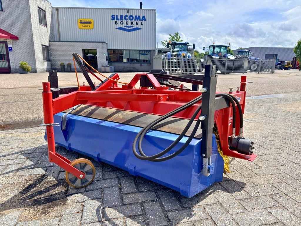 Qmac 150 Veegmachine met Opvangbak Fejemaskiner