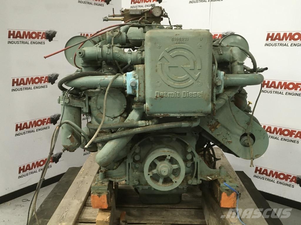 Detroit Diesel 8V71TTI 7082-7300 USED Motores