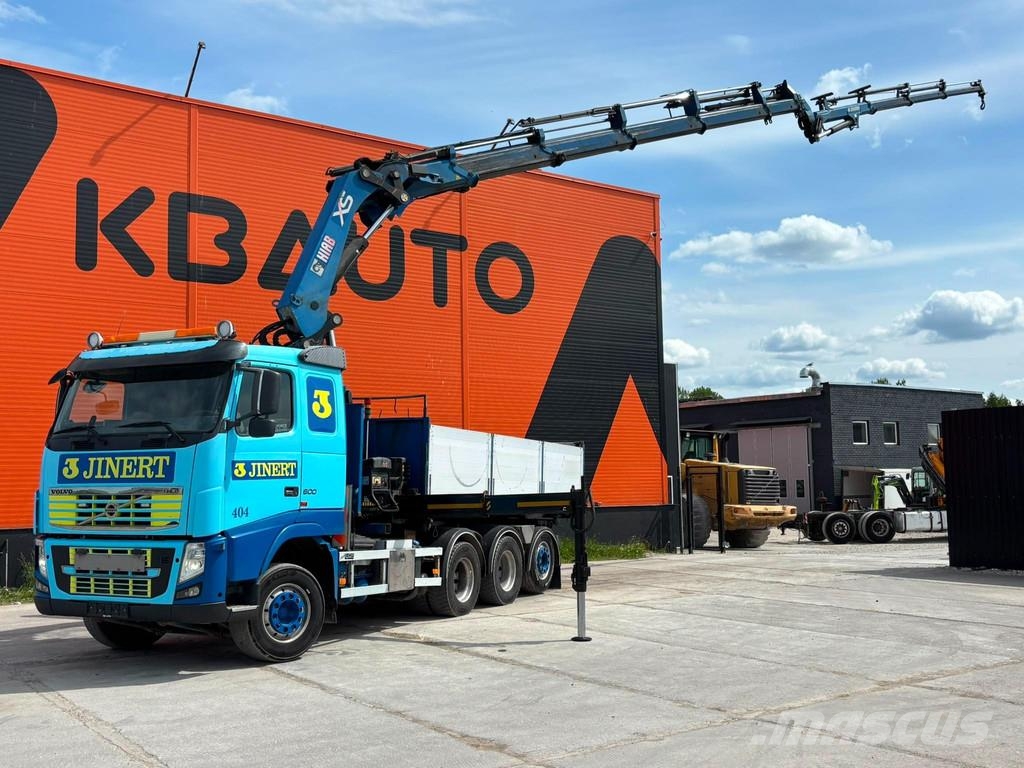 Volvo FH 16 540 8x4*4 HIAB 322E-6 + JIB / BOX L=5448 mm Автокранове