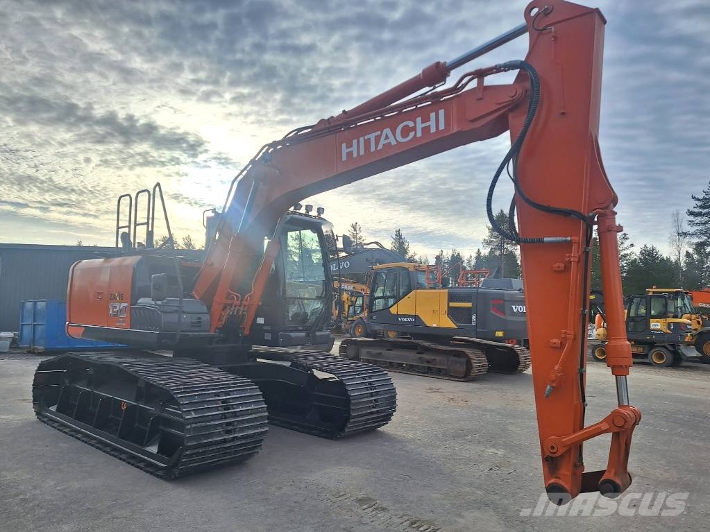 Hitachi ZX130LCN-7 -METSÄALUSTA- حفارات زحافة