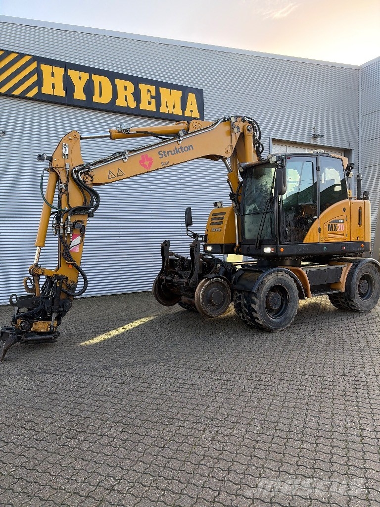 Hydrema MX 20 Rail Gumikerekes kotrók