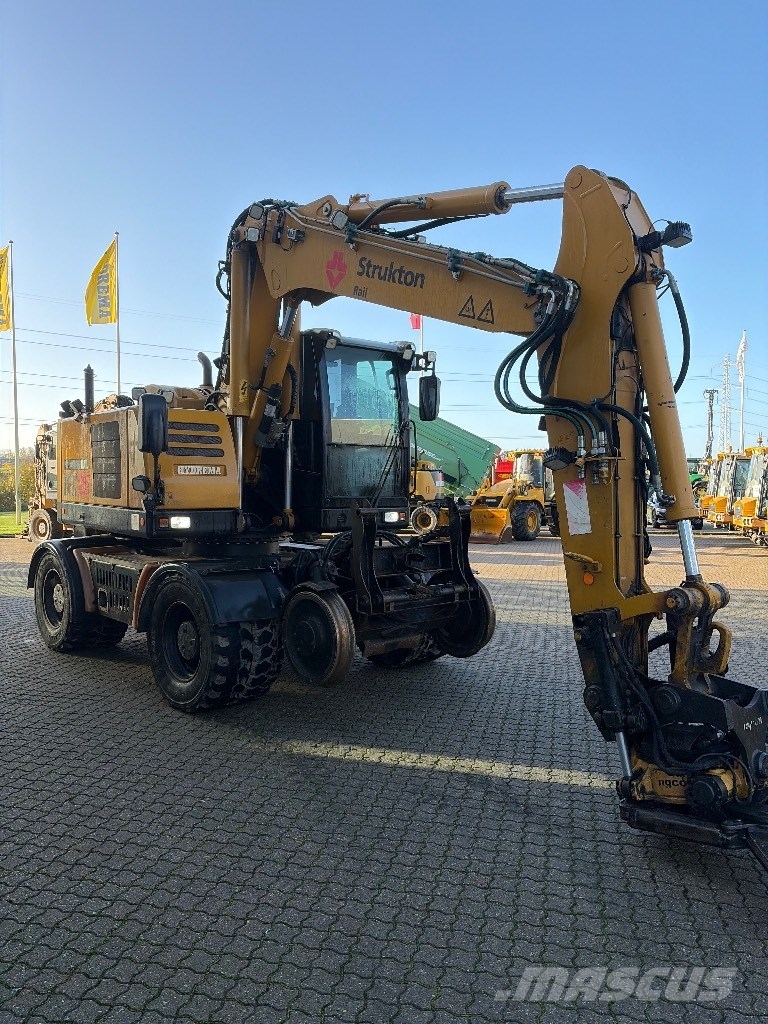 Hydrema MX 20 Rail Gumikerekes kotrók