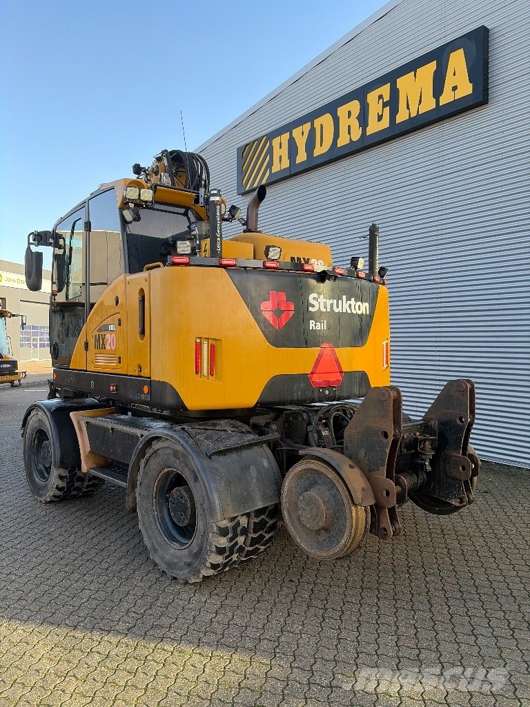 Hydrema MX 20 Rail Gumikerekes kotrók