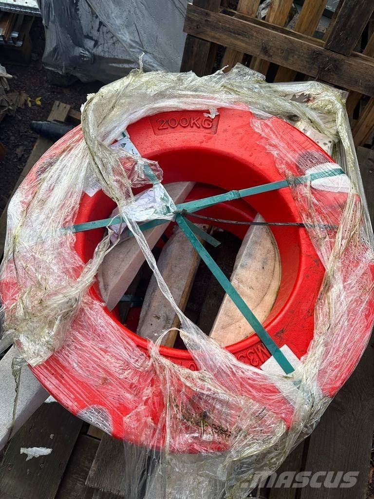 Fendt 2 X 200G WHEEL WEIGHTS Hjul, Dæk og Fælge