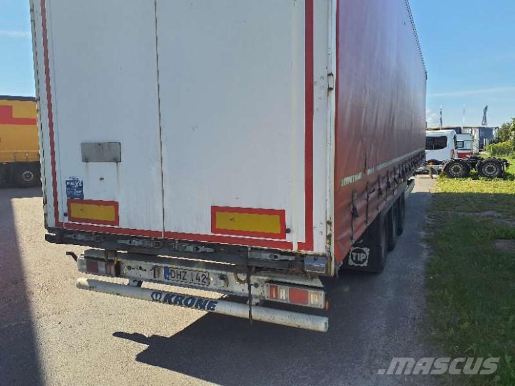 Krone Trailer Curtainsider Lifting + Sliding Roof Mega Semirremolques de caja de lona