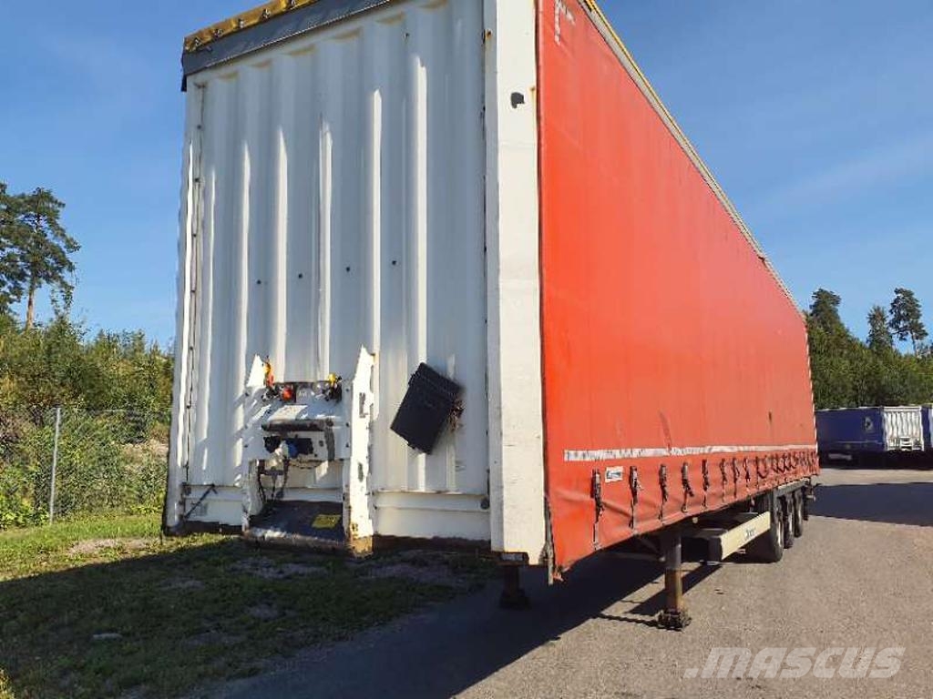 Krone Trailer Curtainsider Lifting + Sliding Roof Mega Semirremolques de caja de lona