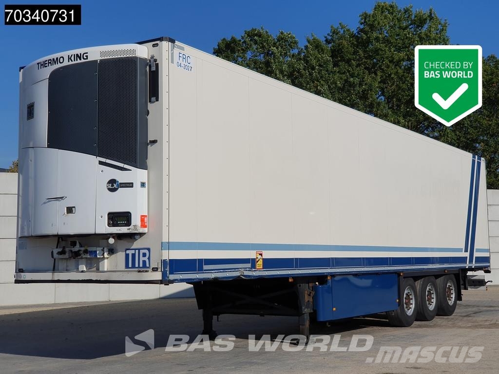Schmitz Cargobull SCB*S3B 3 axles Bi-temp Doppelstock Lift Axle TUV نصف مقطورات بدرجة حرارة قابلة للضبط