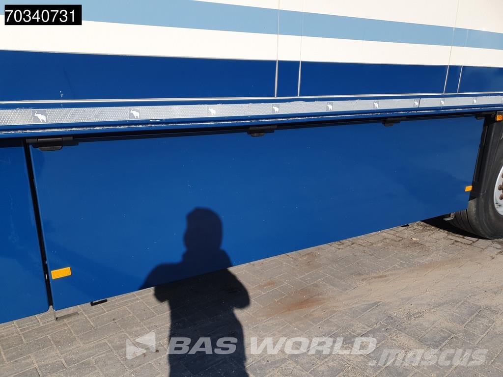Schmitz Cargobull SCB*S3B 3 axles Bi-temp Doppelstock Lift Axle TUV نصف مقطورات بدرجة حرارة قابلة للضبط