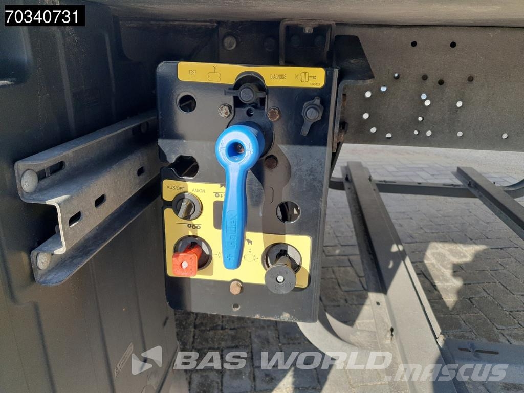 Schmitz Cargobull SCB*S3B 3 axles Bi-temp Doppelstock Lift Axle TUV نصف مقطورات بدرجة حرارة قابلة للضبط