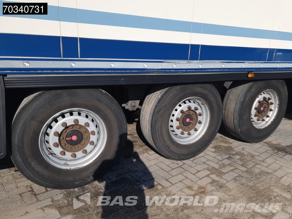 Schmitz Cargobull SCB*S3B 3 axles Bi-temp Doppelstock Lift Axle TUV نصف مقطورات بدرجة حرارة قابلة للضبط