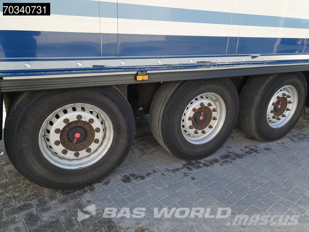 Schmitz Cargobull SCB*S3B 3 axles Bi-temp Doppelstock Lift Axle TUV نصف مقطورات بدرجة حرارة قابلة للضبط