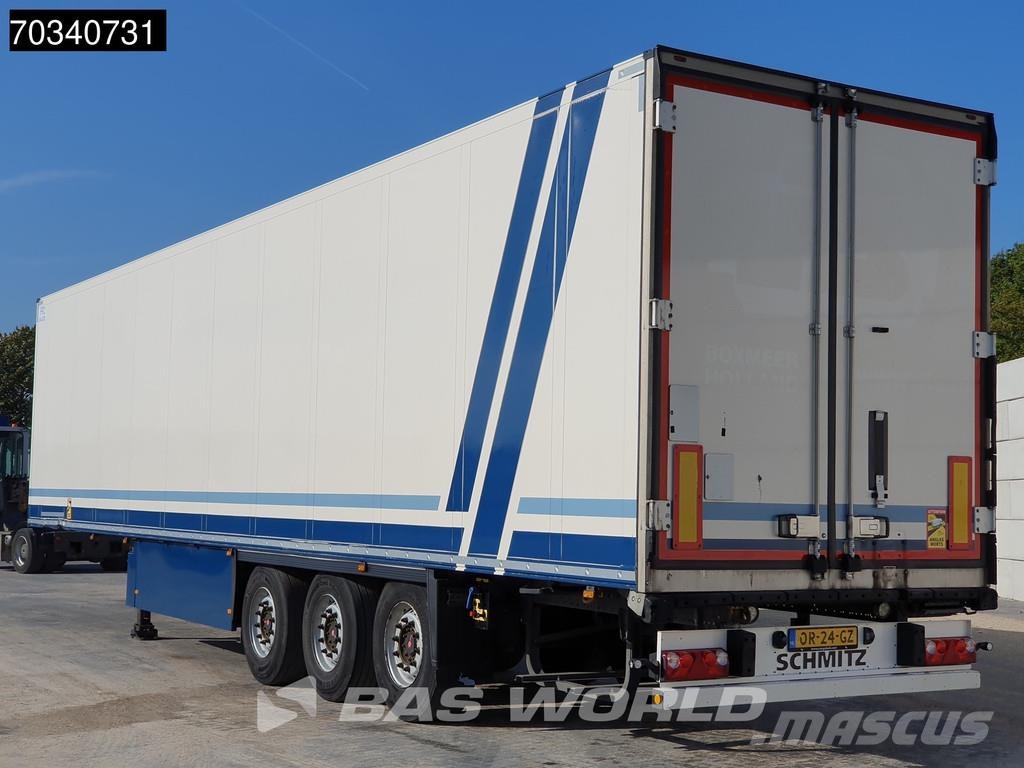 Schmitz Cargobull SCB*S3B 3 axles Bi-temp Doppelstock Lift Axle TUV نصف مقطورات بدرجة حرارة قابلة للضبط