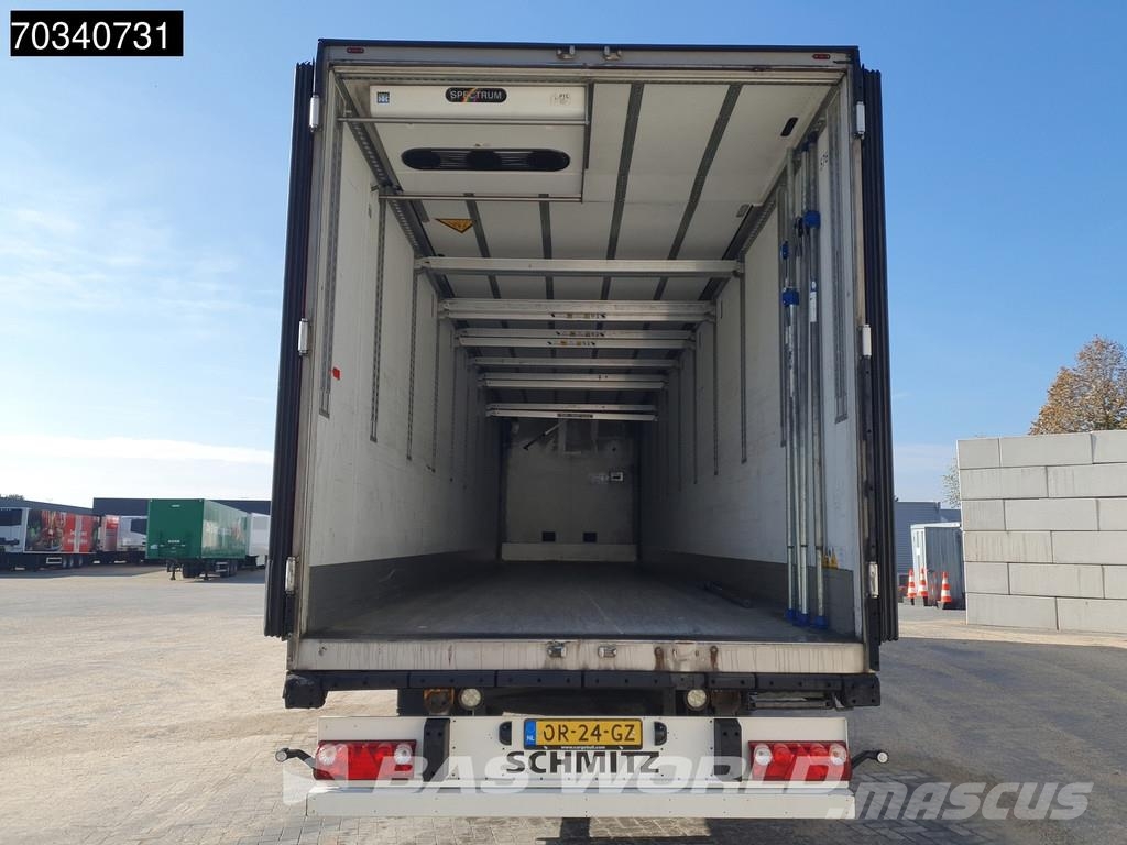 Schmitz Cargobull SCB*S3B 3 axles Bi-temp Doppelstock Lift Axle TUV نصف مقطورات بدرجة حرارة قابلة للضبط