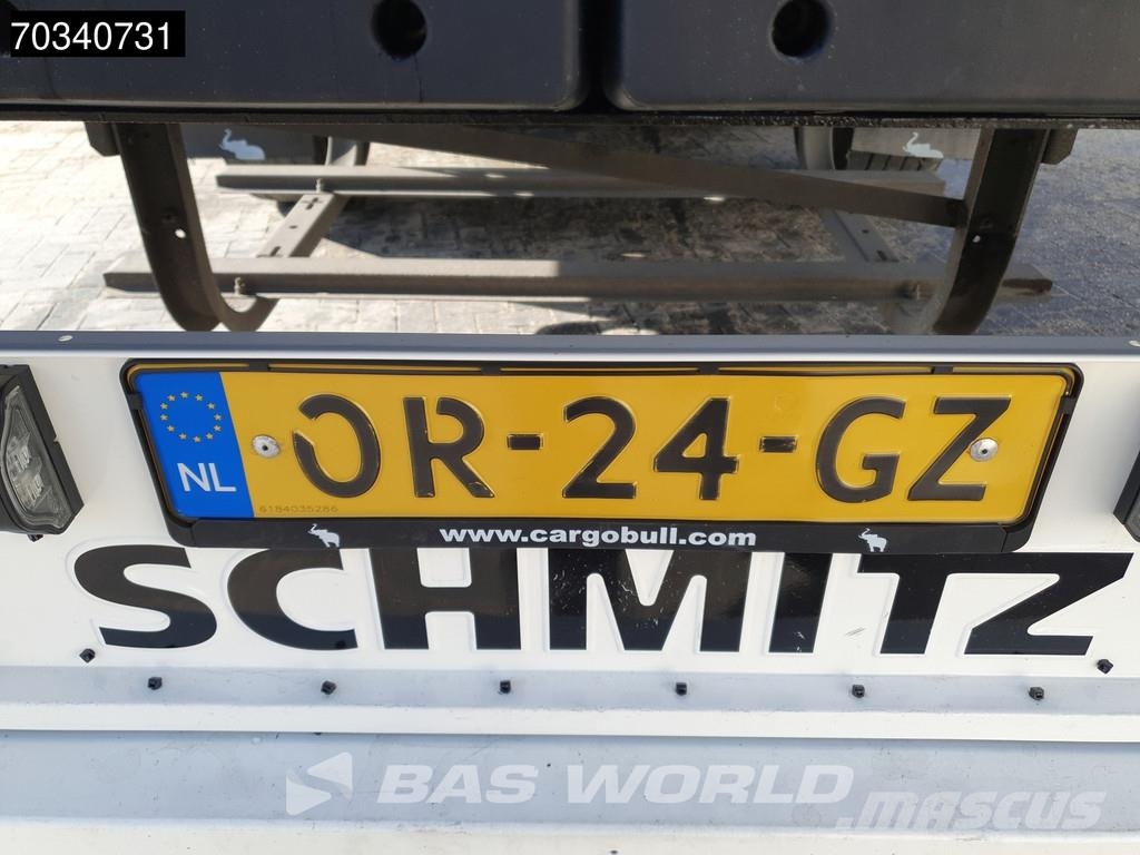 Schmitz Cargobull SCB*S3B 3 axles Bi-temp Doppelstock Lift Axle TUV نصف مقطورات بدرجة حرارة قابلة للضبط