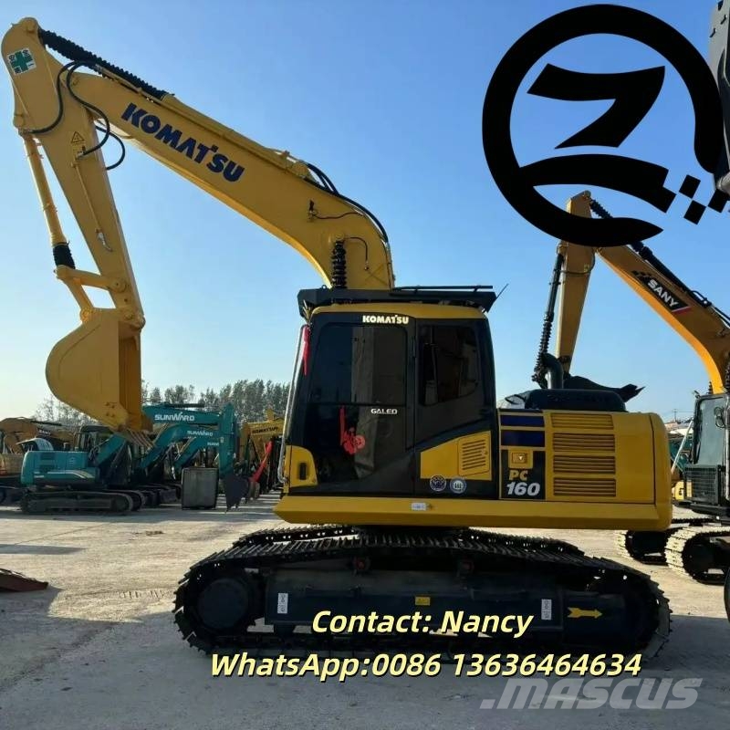 Komatsu PC 160 Vikšriniai ekskavatoriai