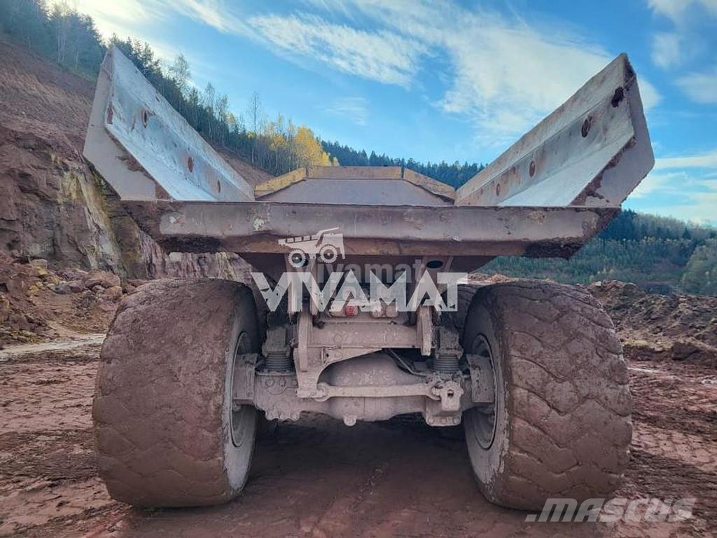 CAT 745 C Karjeriniai savivarčiai