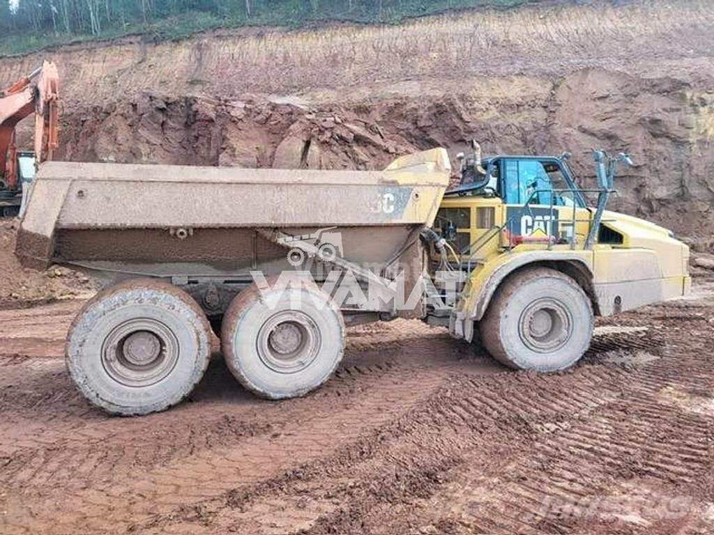CAT 745 C Karjeriniai savivarčiai