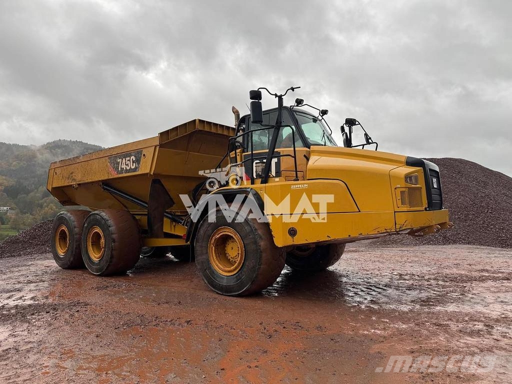 CAT 745 C Karjeriniai savivarčiai