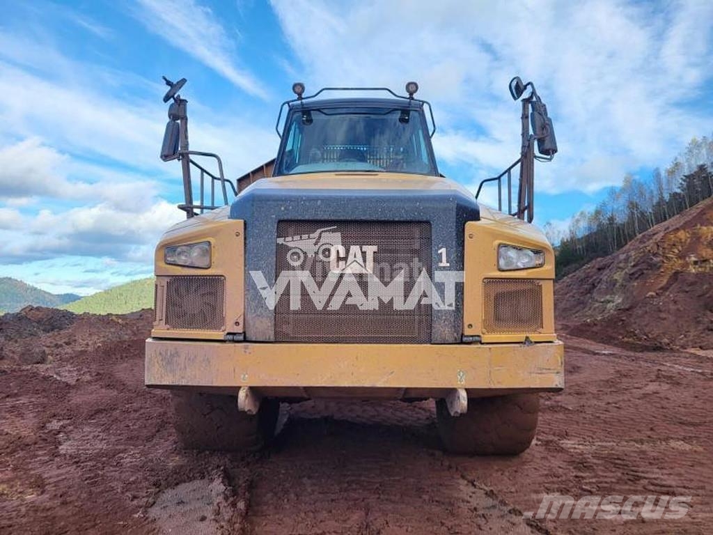 CAT 745 C Karjeriniai savivarčiai