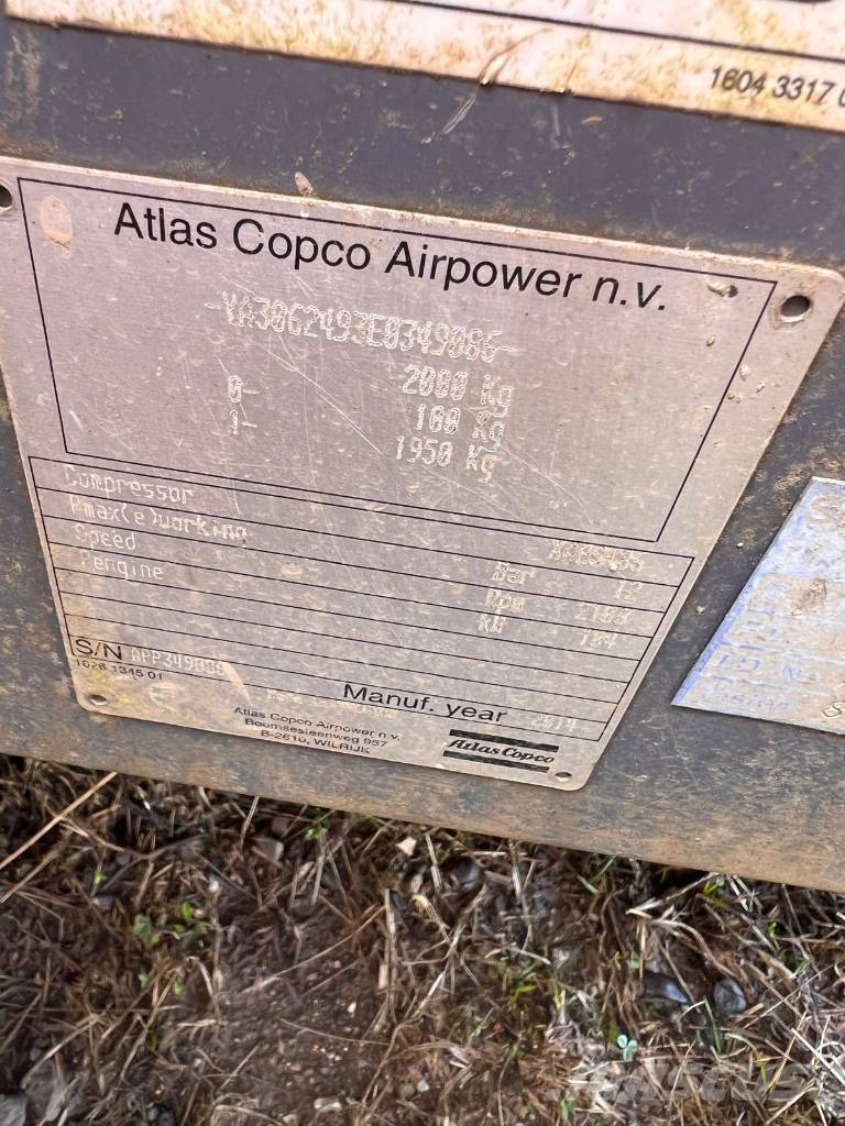 Atlas Copco XAVS 186 Συμπιεστές