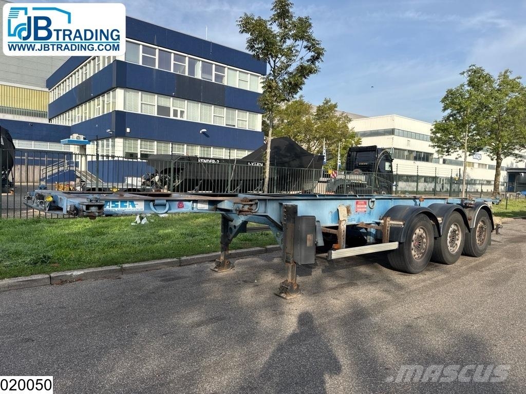 Asca Container ADR, 20 - 30 ft Konteinerveo poolhaagised