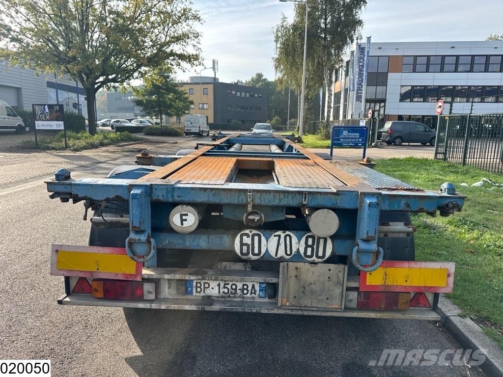 Asca Container ADR, 20 - 30 ft Konteinerveo poolhaagised